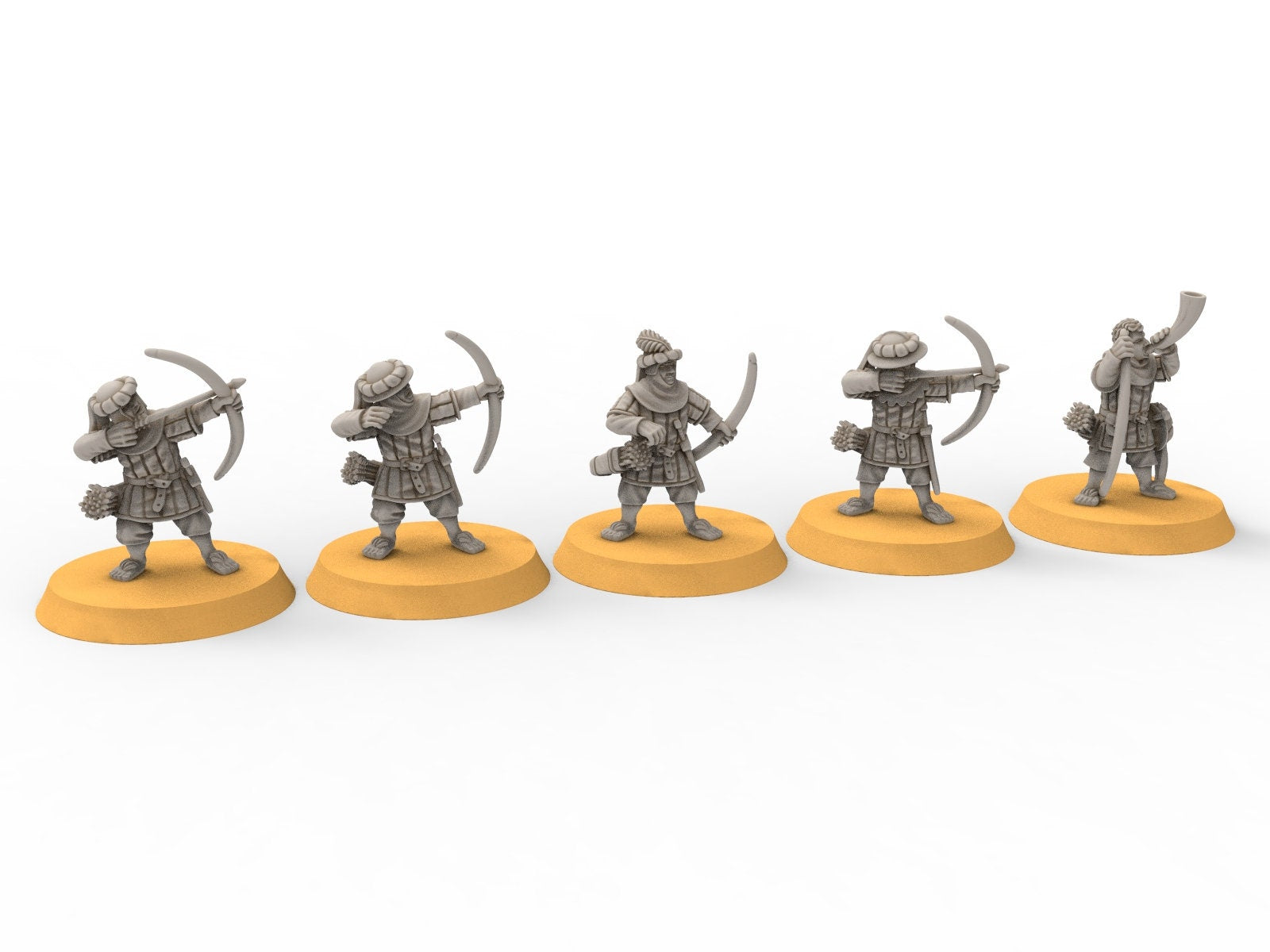 Halfmen - Gnome Halfling with bows