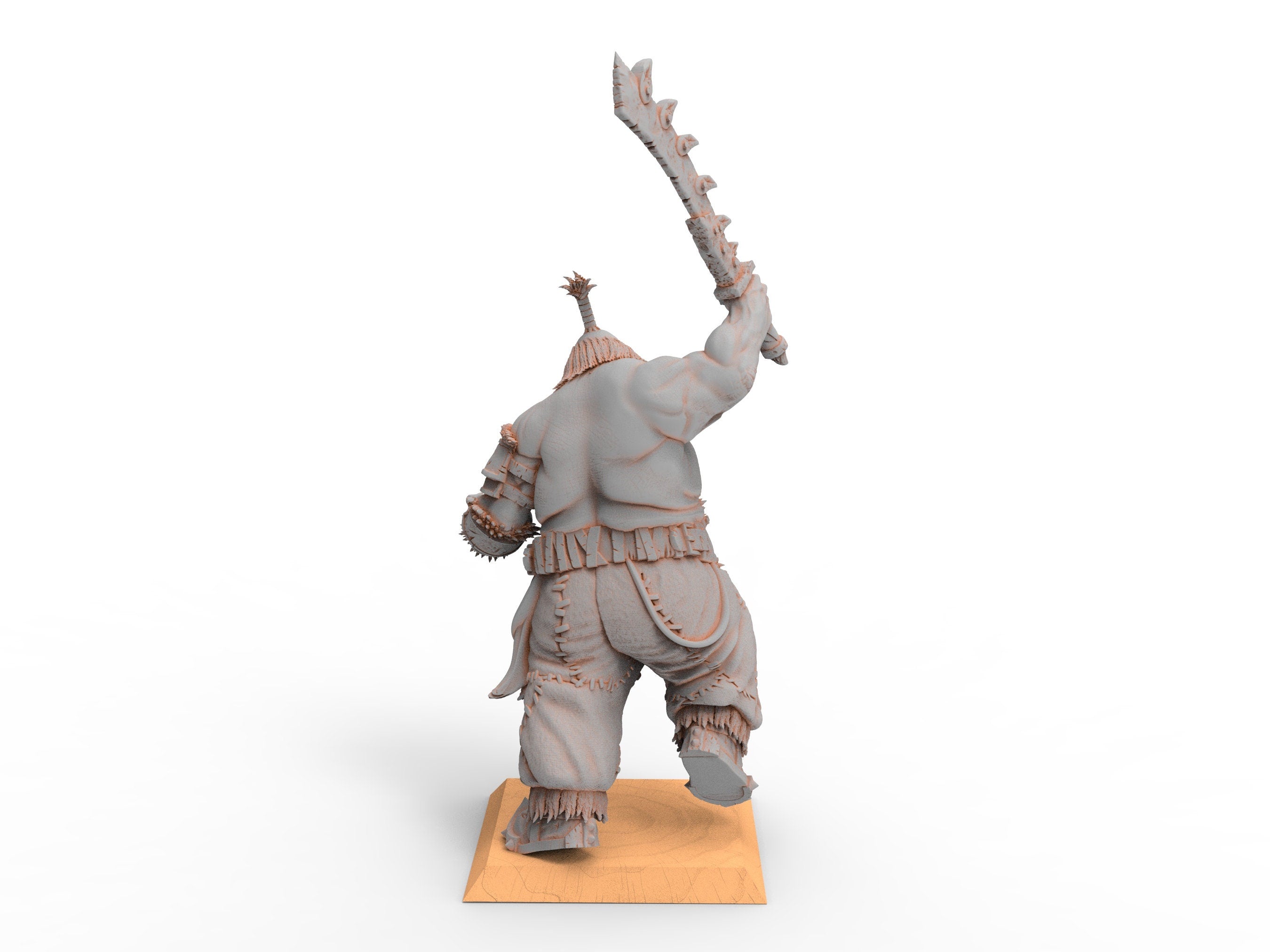 Imperial Fantasy - Ogre Mercenary, massive one-handed weapons