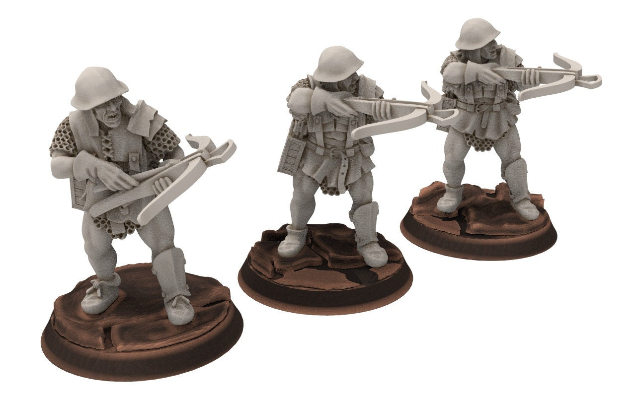 Orcs horde - Orc scout and heavy infantry