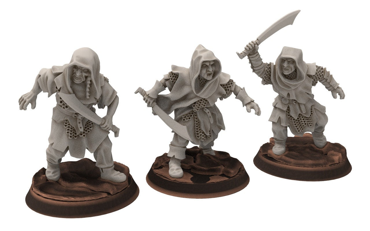 Orcs horde - Orc scout and heavy infantry