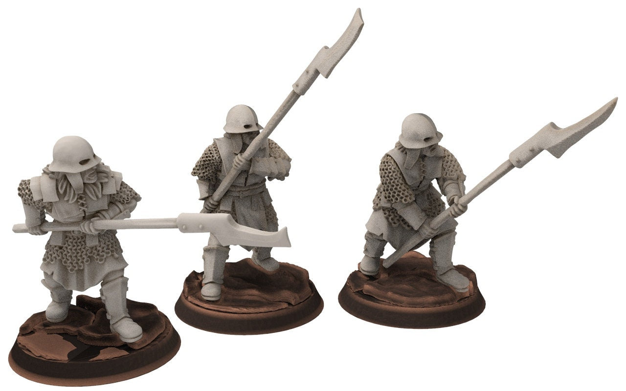 Orcs horde - Orc scout and heavy infantry