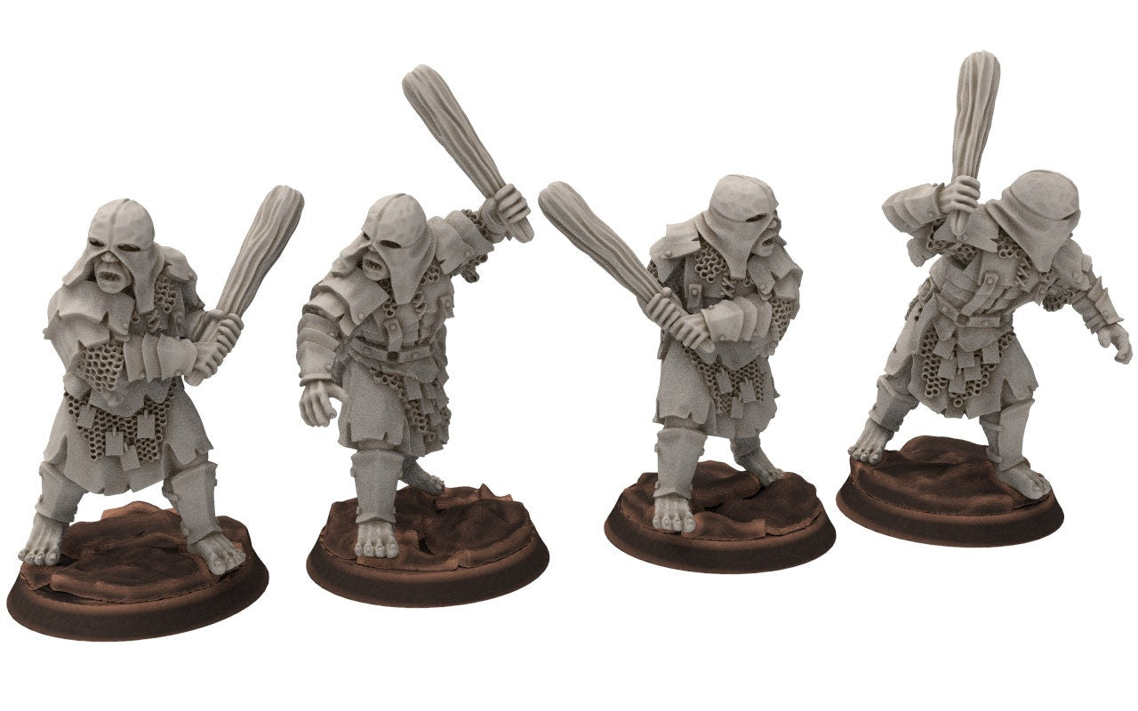 Orcs horde - Orc scout and heavy infantry