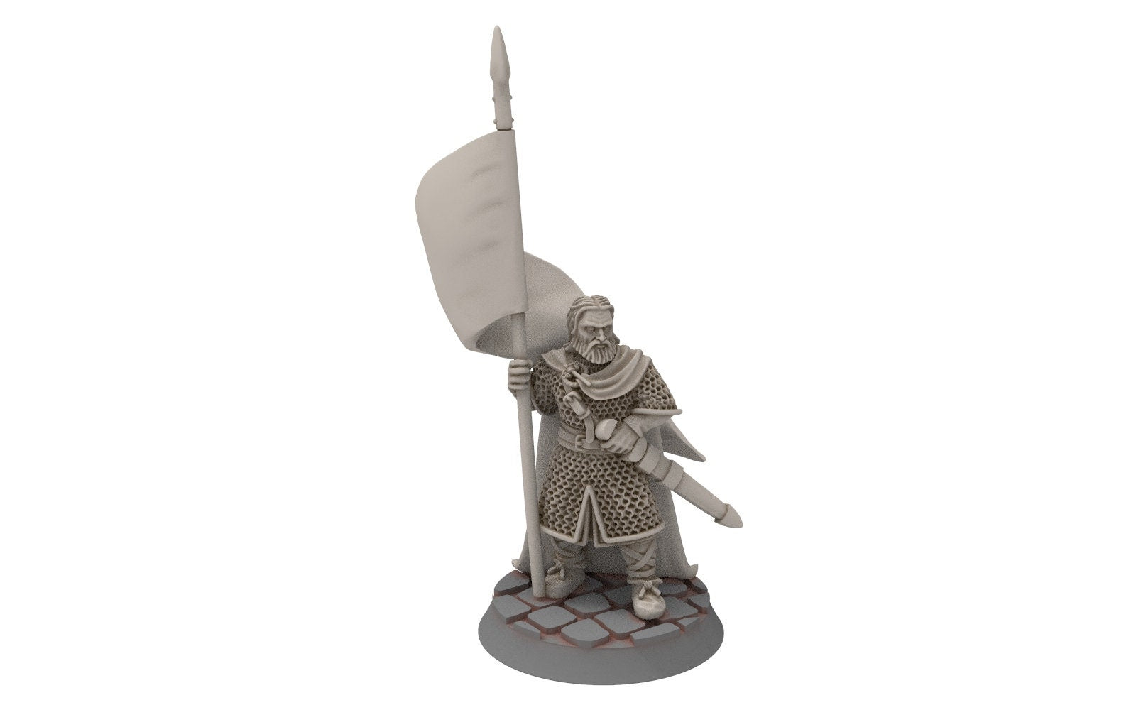 Rohan - Riders of Warhorses Banner King guards