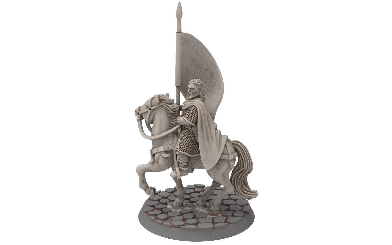 Rohan - Riders of Warhorses Banner King guards
