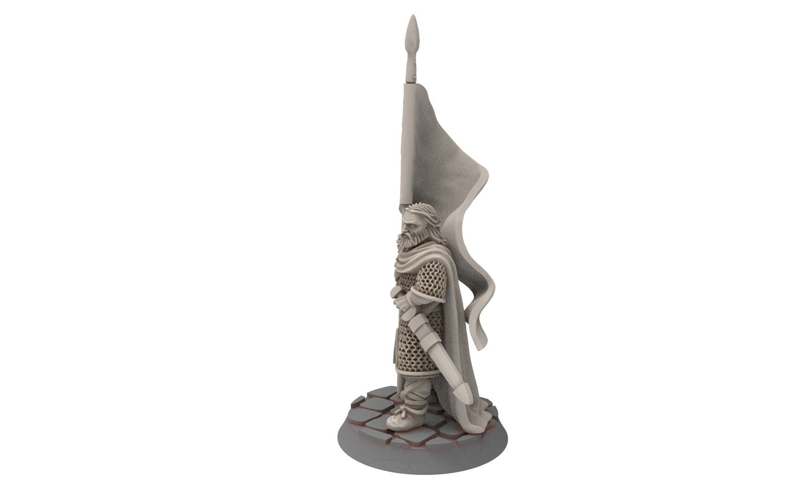 Rohan - Riders of Warhorses Banner King guards