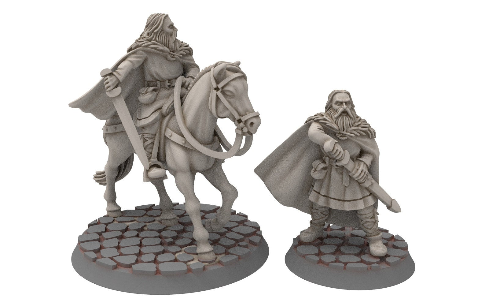 Rohan - Riders of Warhorses King Hrothgar unarmoured
