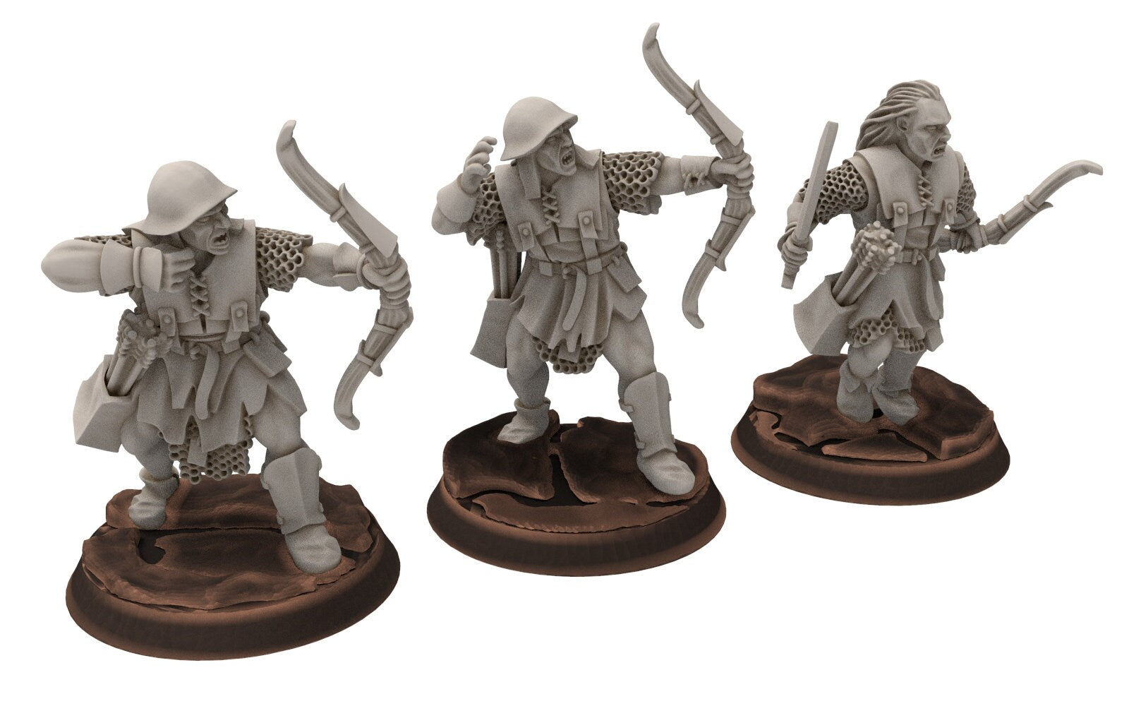 Orcs horde - Orc Armoured Scouts with Bows
