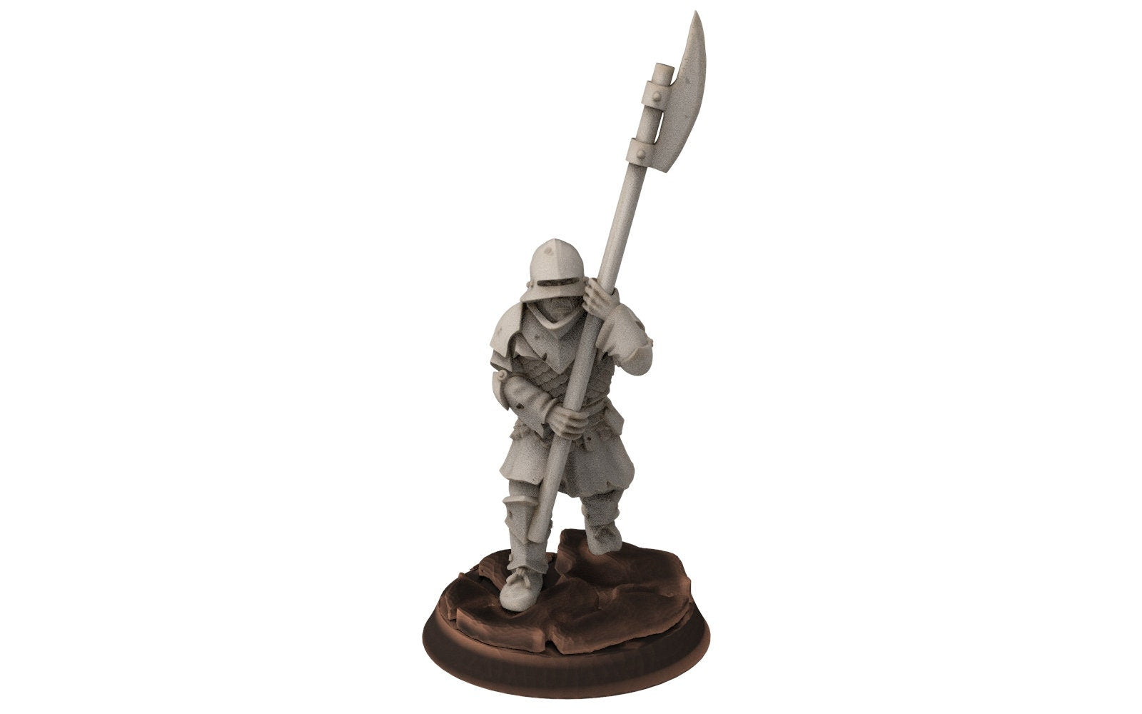 Orcs horde - Orc Armoured Scouts with halberd