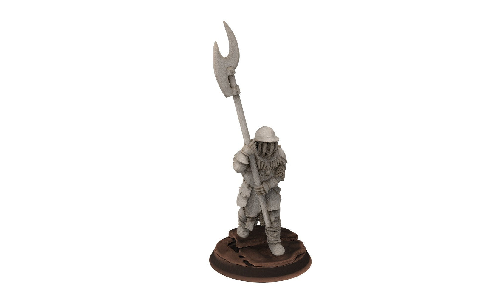 Orcs horde - Orc Armoured Scouts with halberd