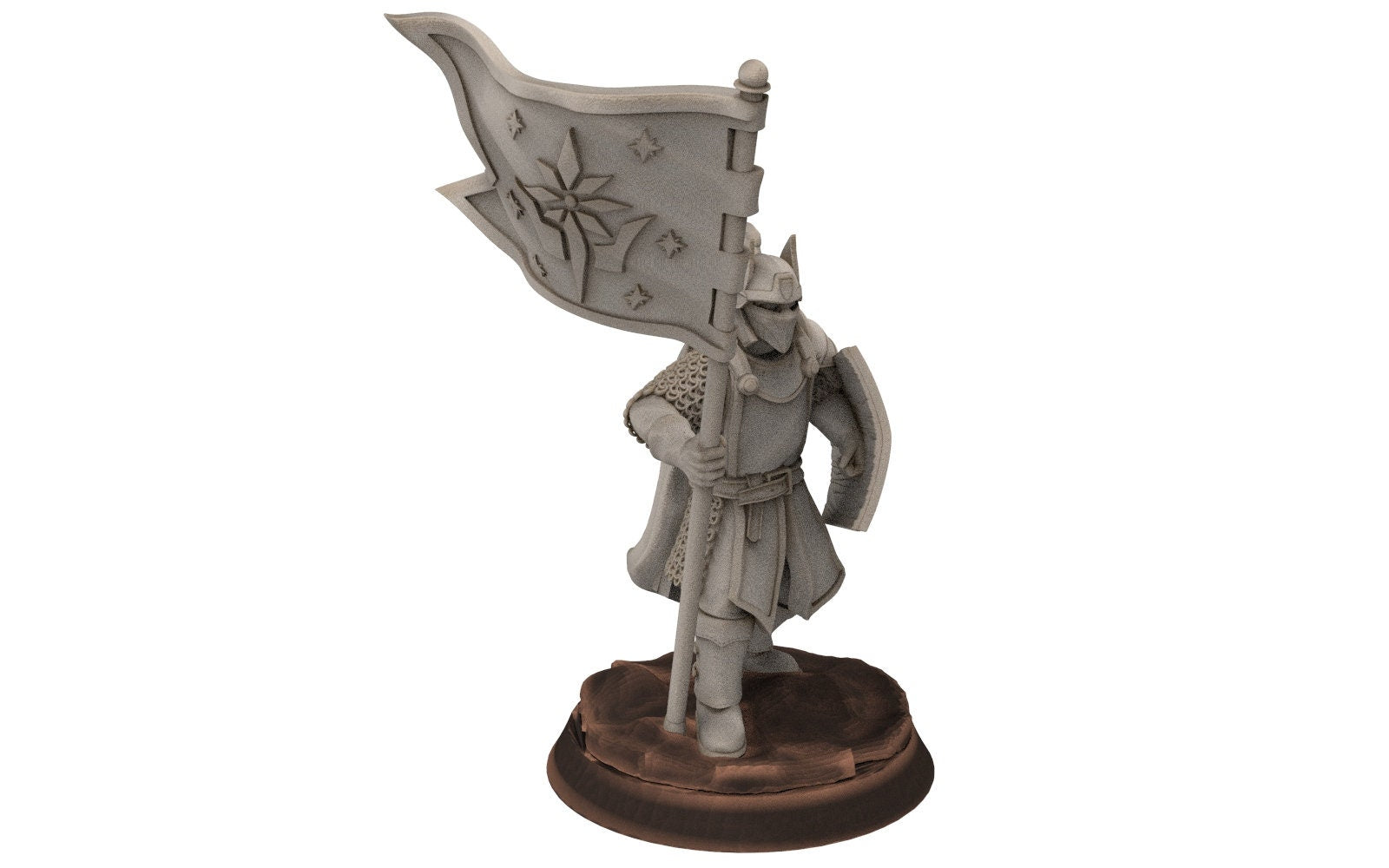 Gandor - Old Spearmen men at arms warriors of the west hight humans
