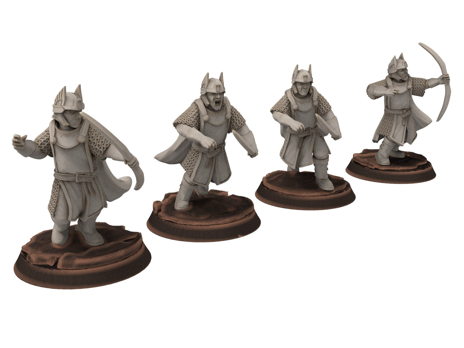 Gandor - Old Bowmen archer warriors of the west hight humans