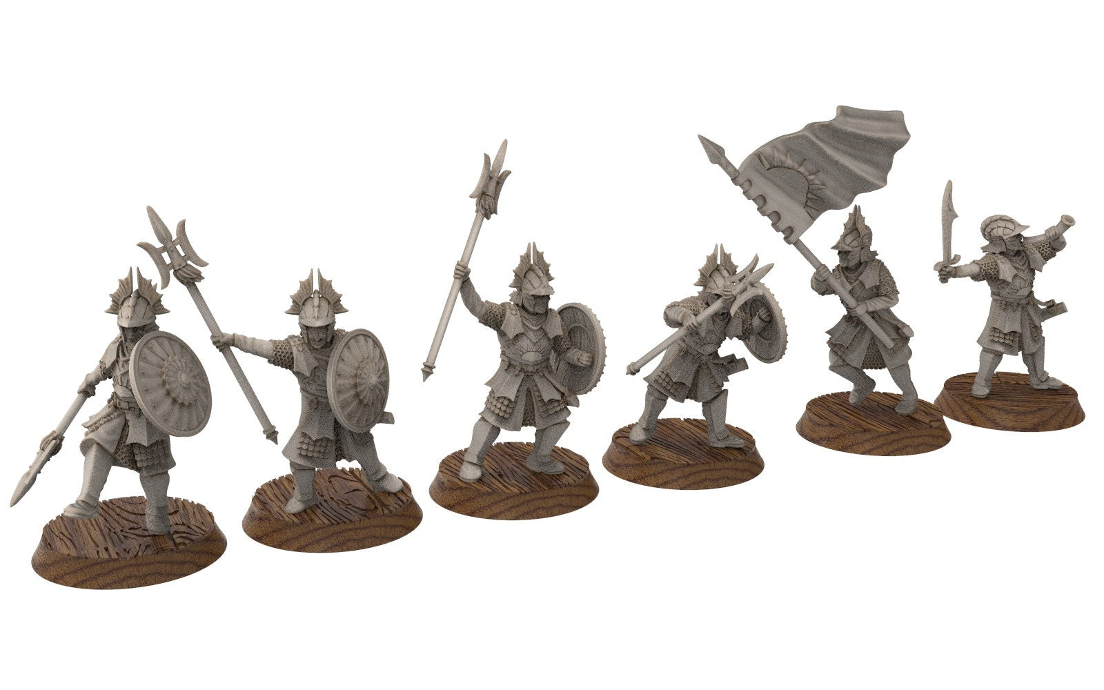 Corsairs - Heavy Pirate spearmen, immortals fell dark humans