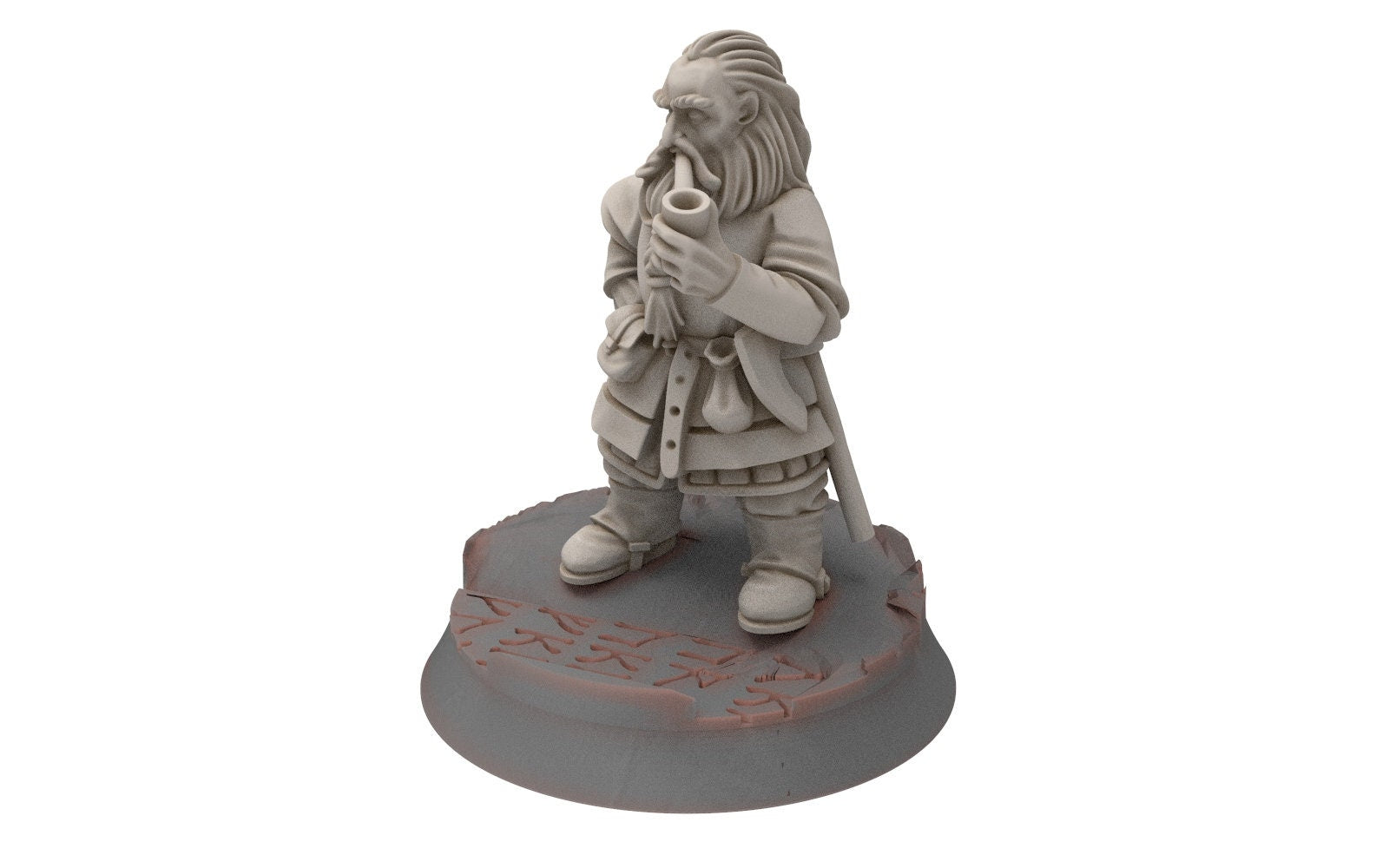 Dwarves - Dwarf with pipe