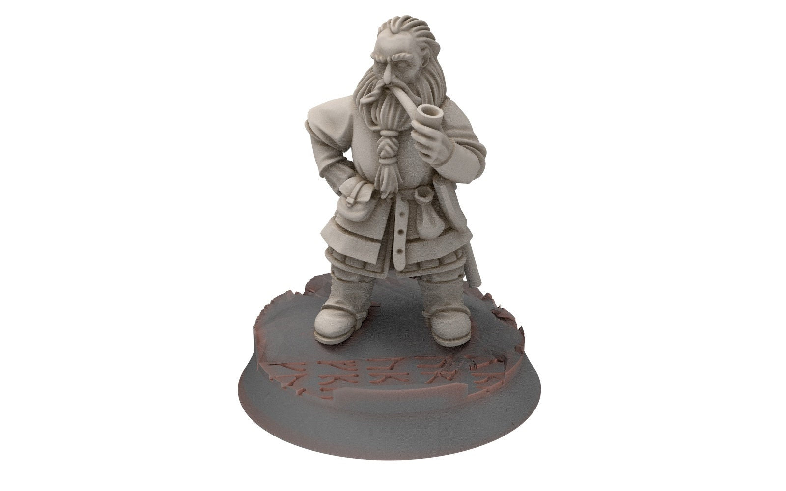 Dwarves - Dwarf with pipe