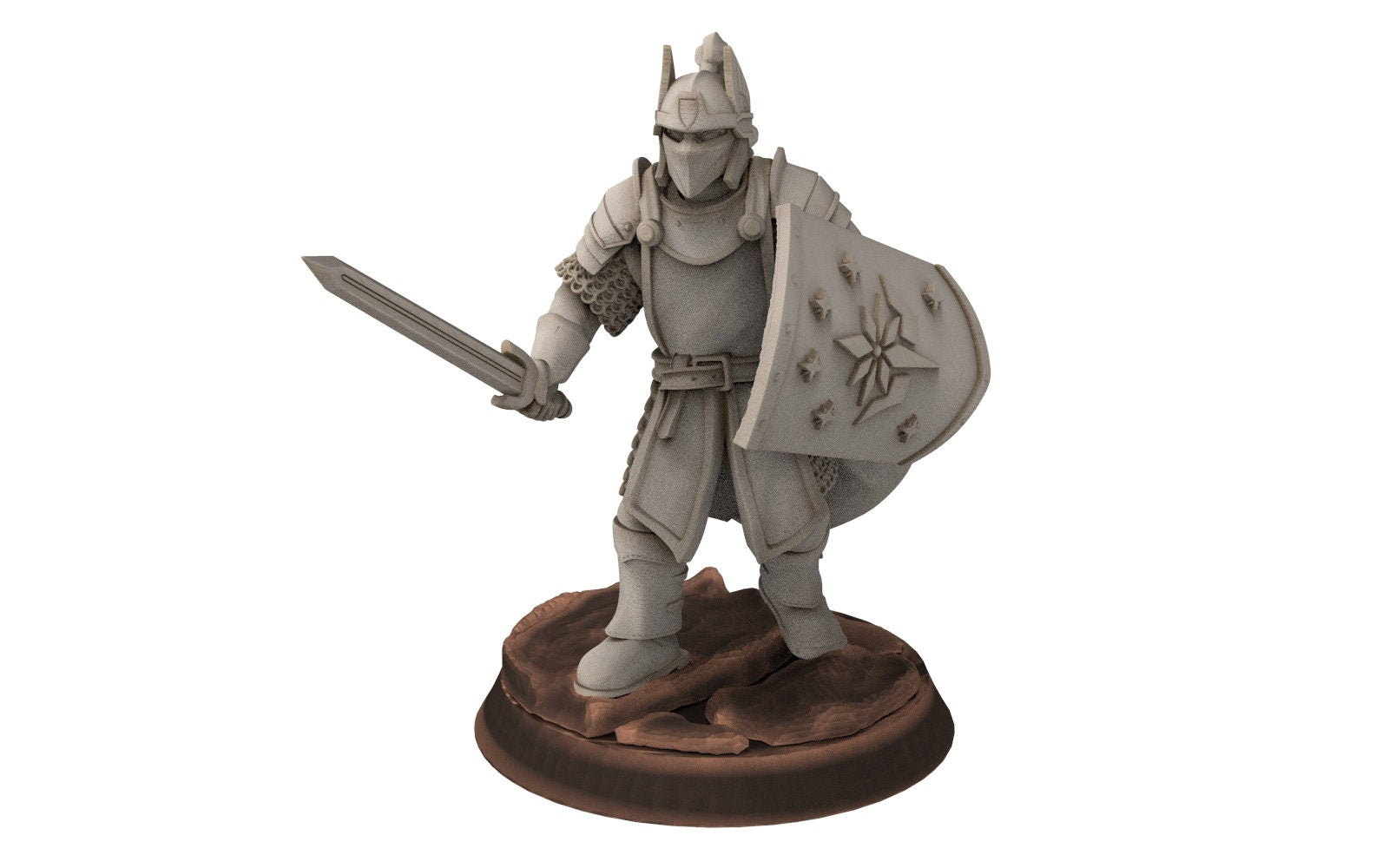 Gandor - Old Swordmen men at arms warriors of the west hight humans
