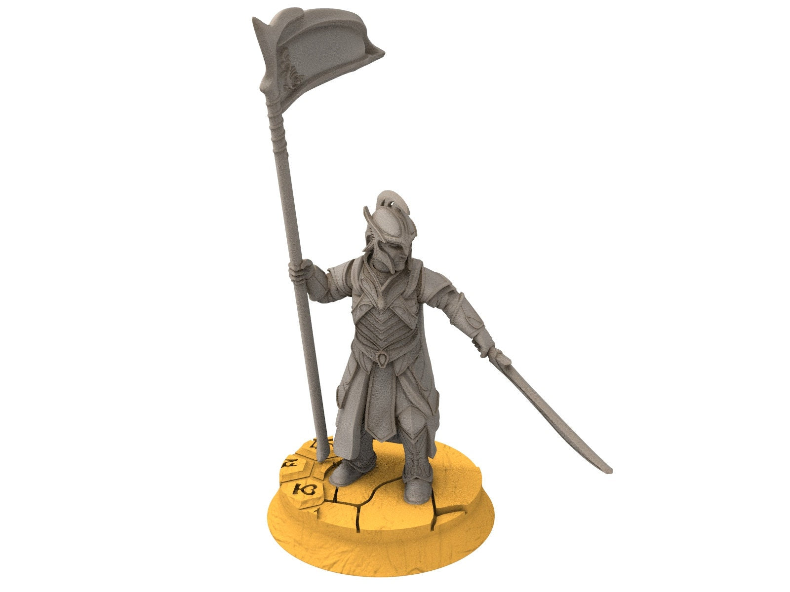 Rivandall - Banner bearer Elf