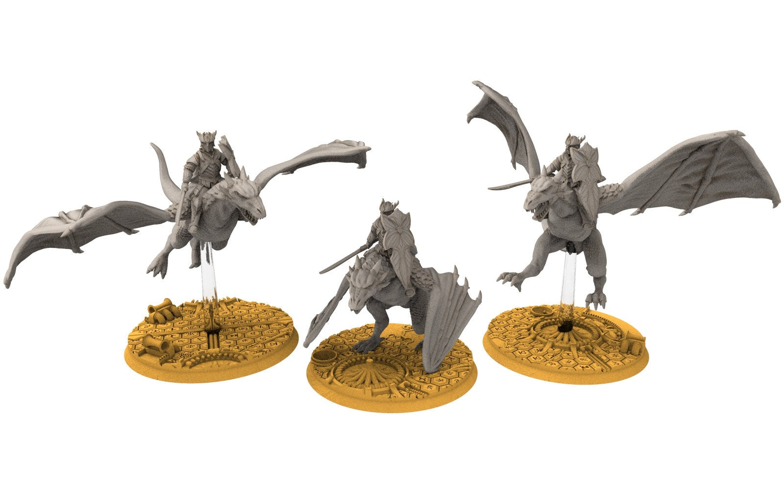 Darkwood - Elite Wyvern riders halberd