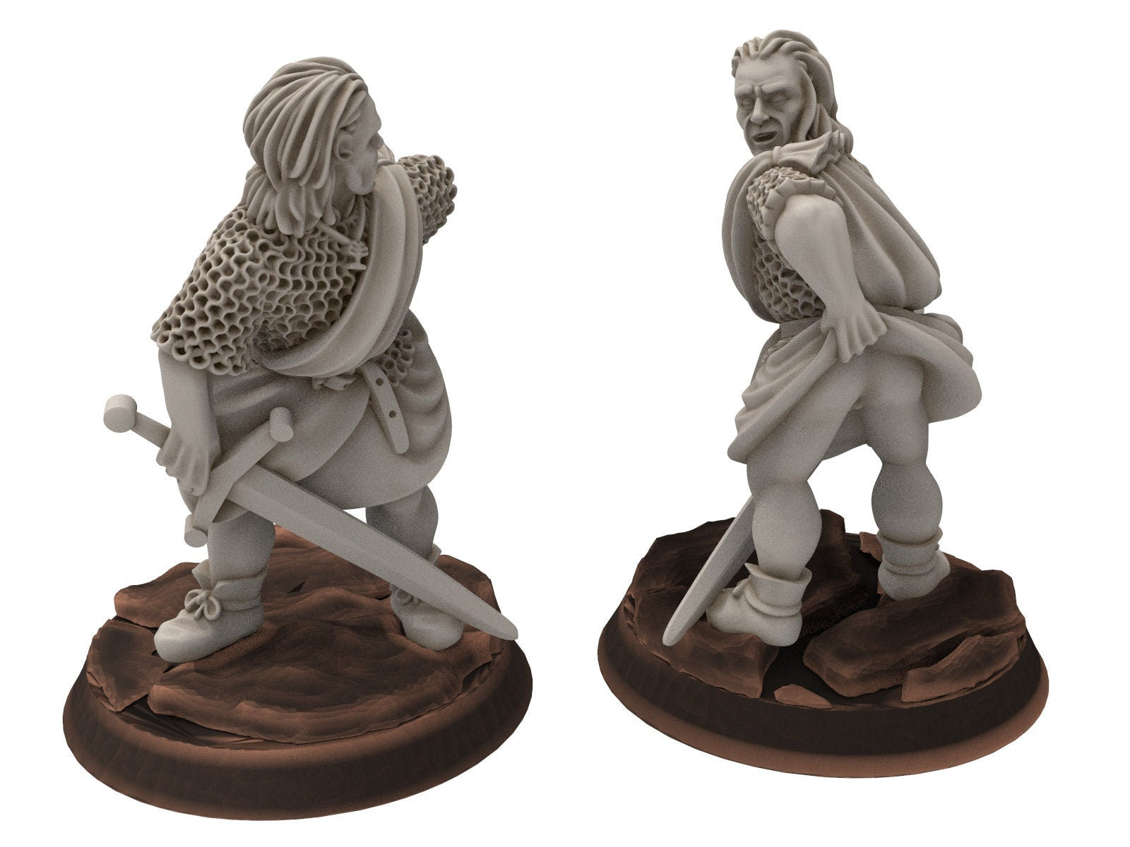 Gandor - Fief levy clansmen Flashing Warrior Leader highlander