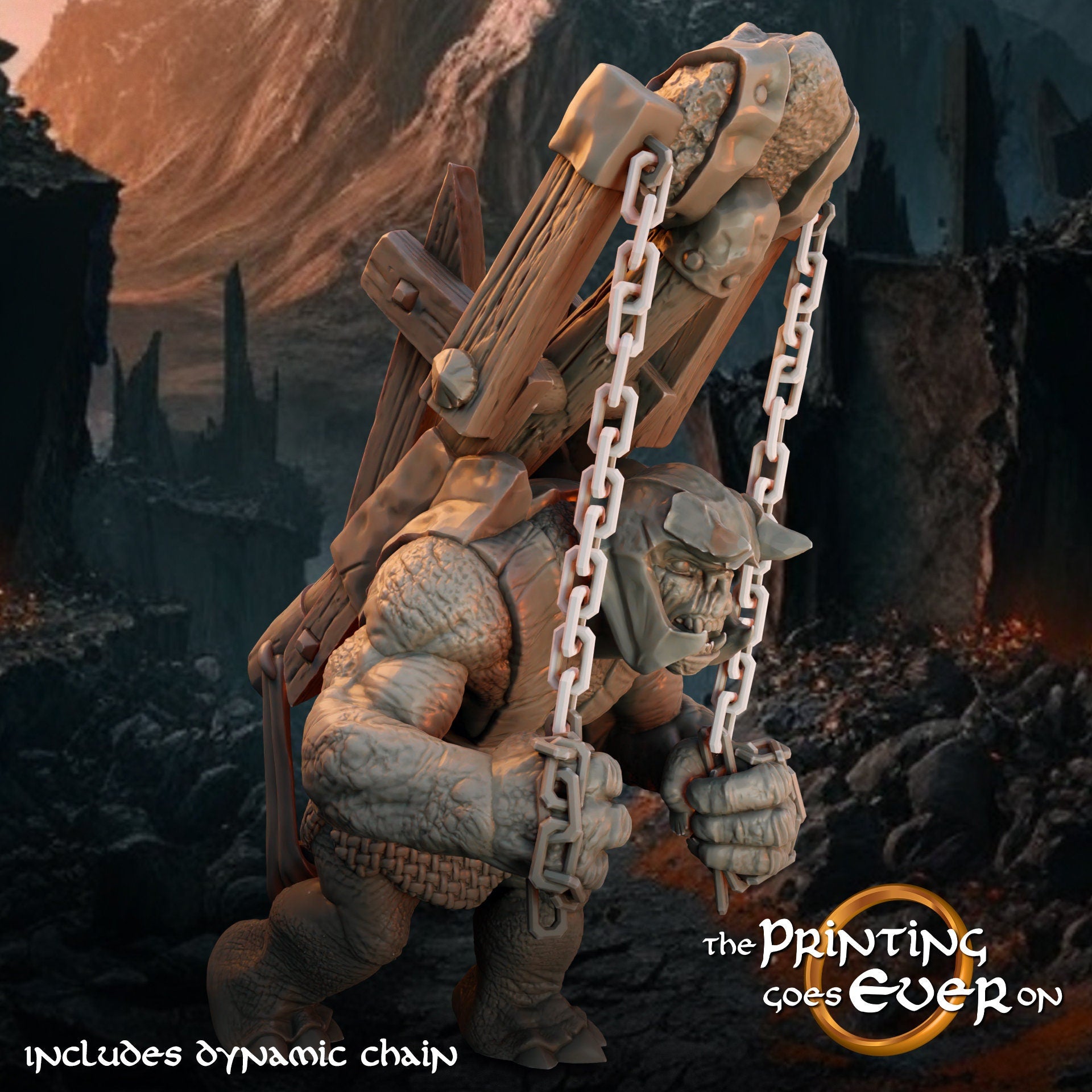 Orcs horde - Catapult Troll