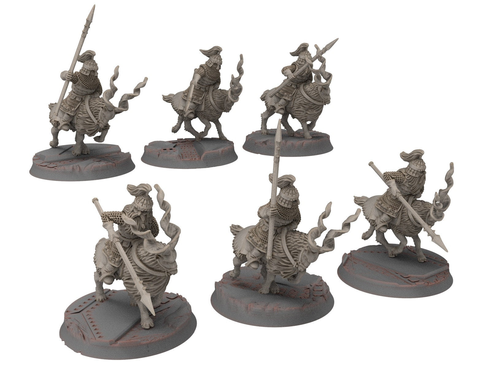 Dwarves - Mountain Goat Riders Banner bearer