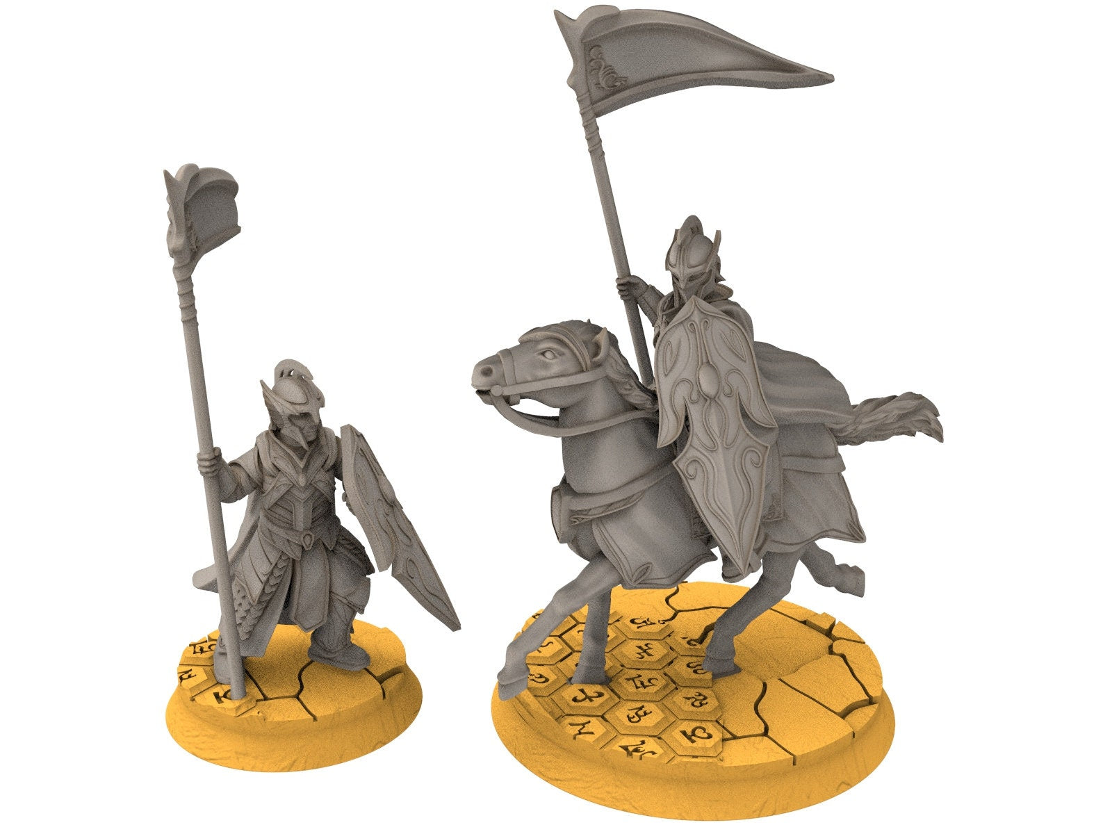 Rivandall - Banner bearer Elf