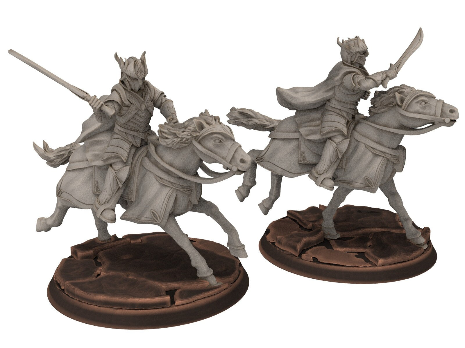 Darkwood - Armoured Wood elves Cavalry