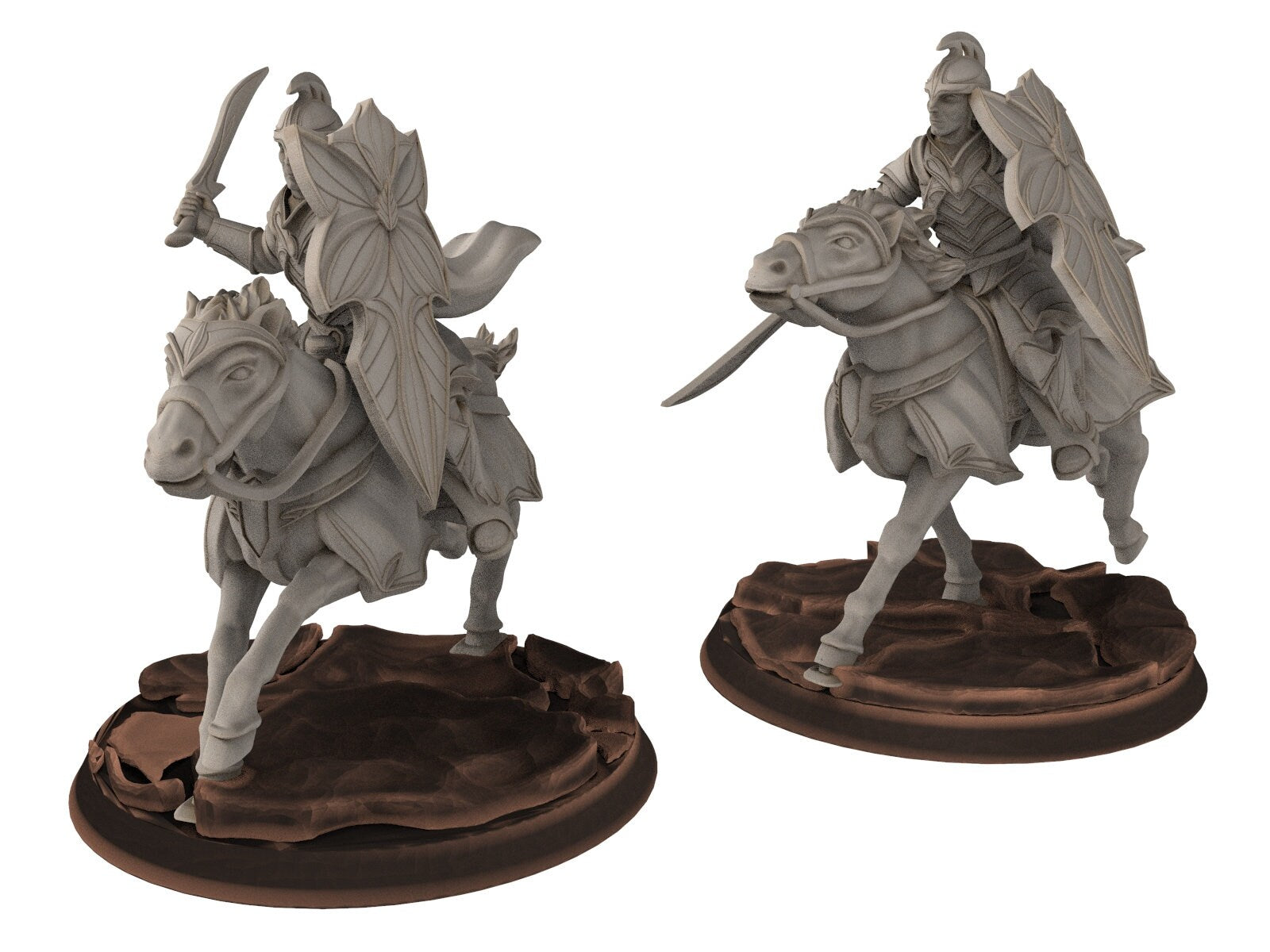 Darkwood - Armoured Wood elves Cavalry of Galad people