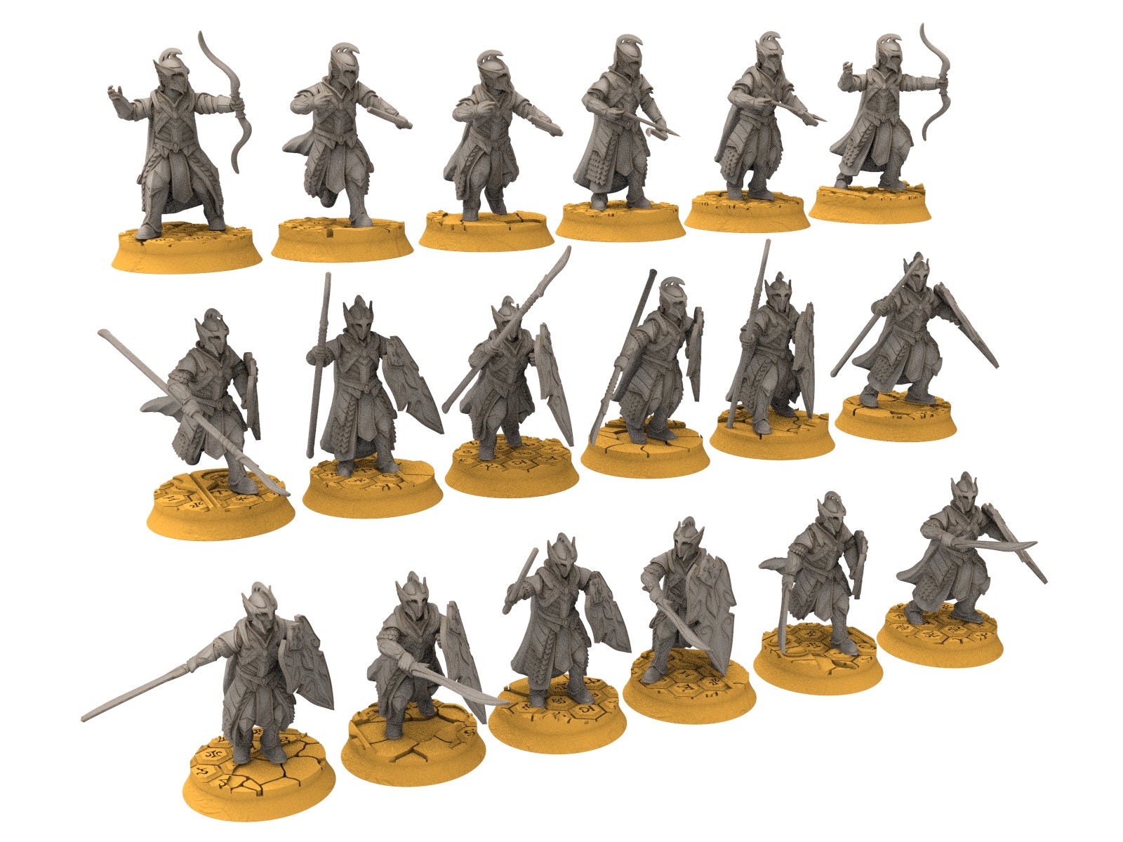 Rivandall - Kingguard Spearmen