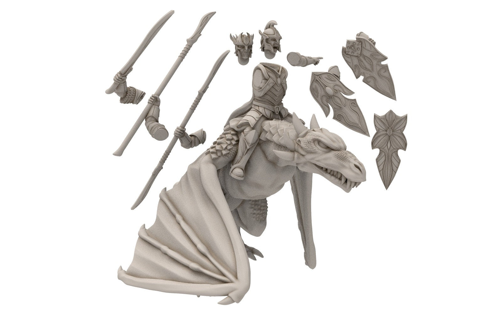 Rivandall - Wyvern riders with spears