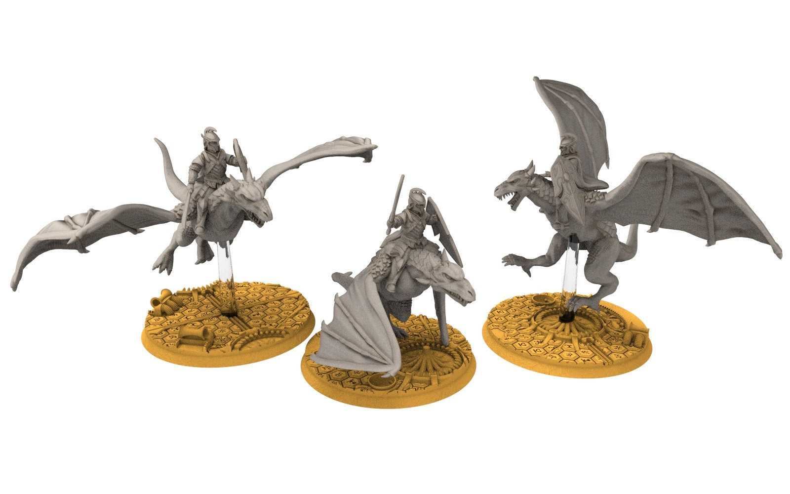 Rivandall - Wyvern riders with spears