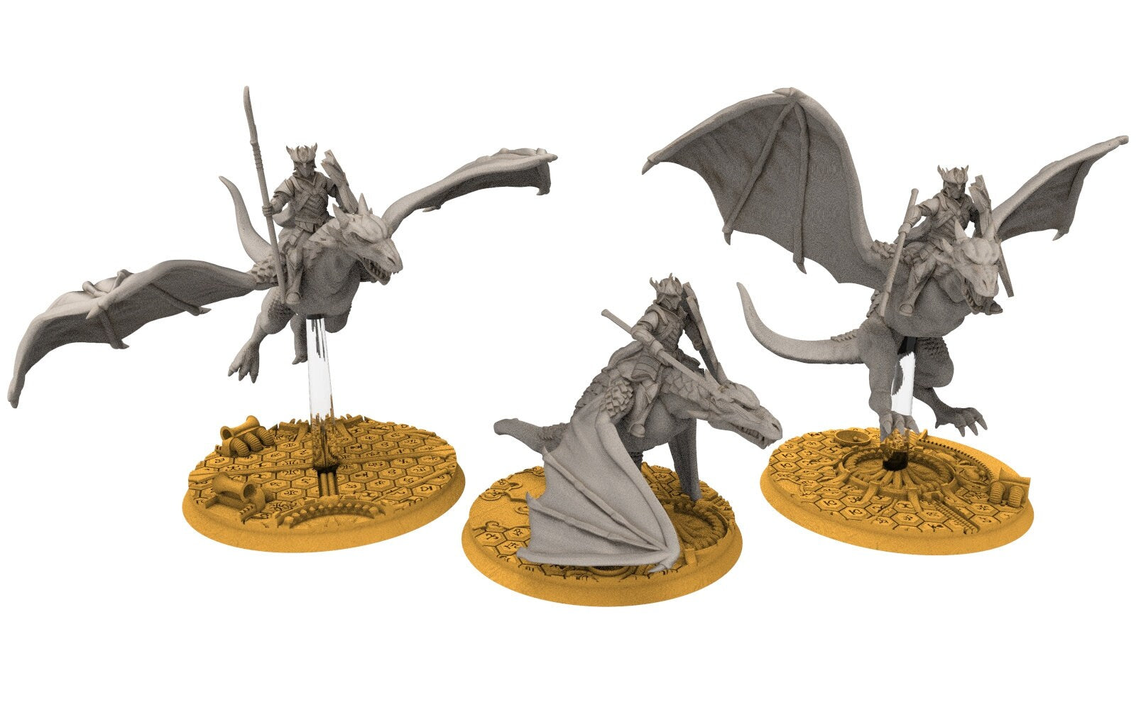 Darkwood - Elite Wyvern riders swords