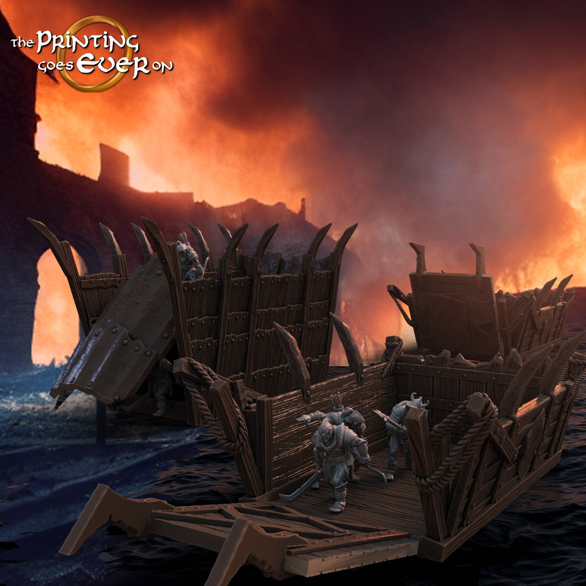 Terrain - Orc Rafts