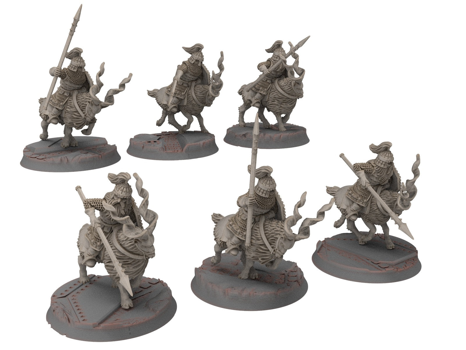 Dwarves - Mountain Goat Riders Banner bearer