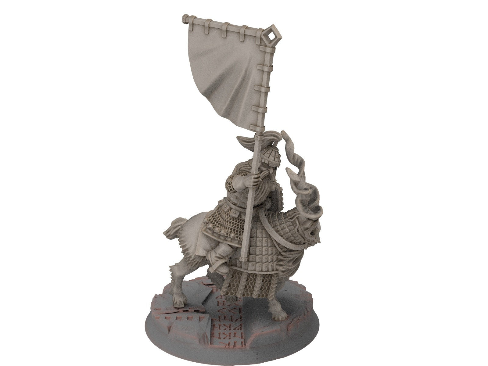 Dwarves - Mountain Goat Cataphracts spears shield