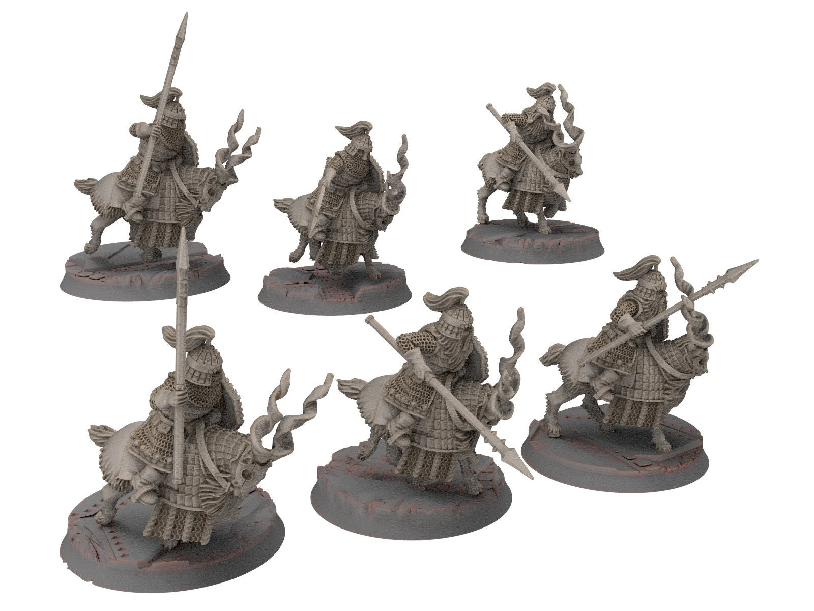 Dwarves - Mountain Goat Cataphracts Banner Bearer
