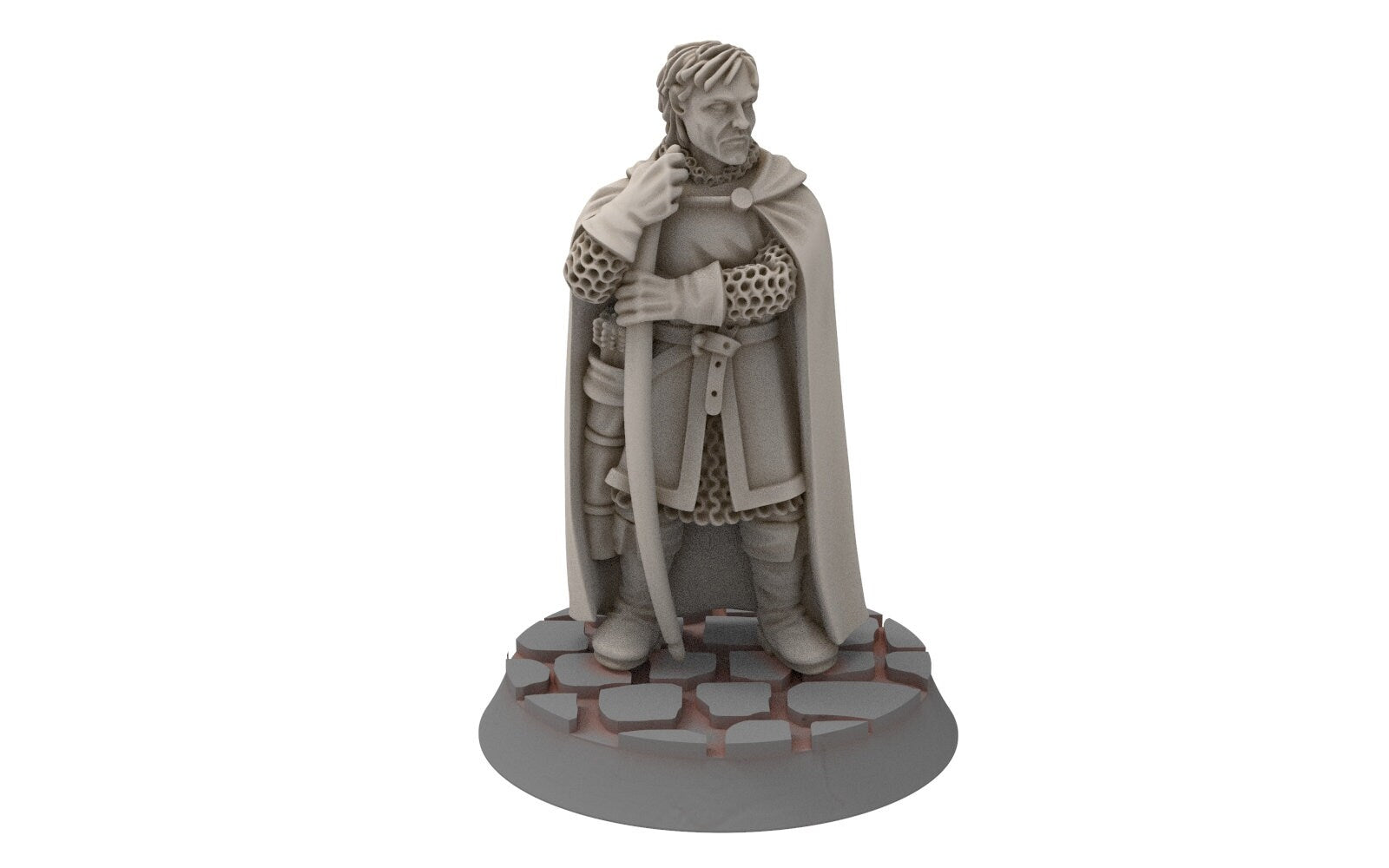 Gandor - Citadel Lady doing flower farewell, Defender of the city wall