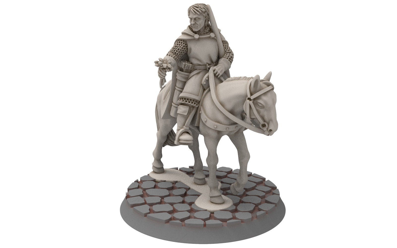 Gandor - Citadel Lady doing flower farewell, Defender of the city wall