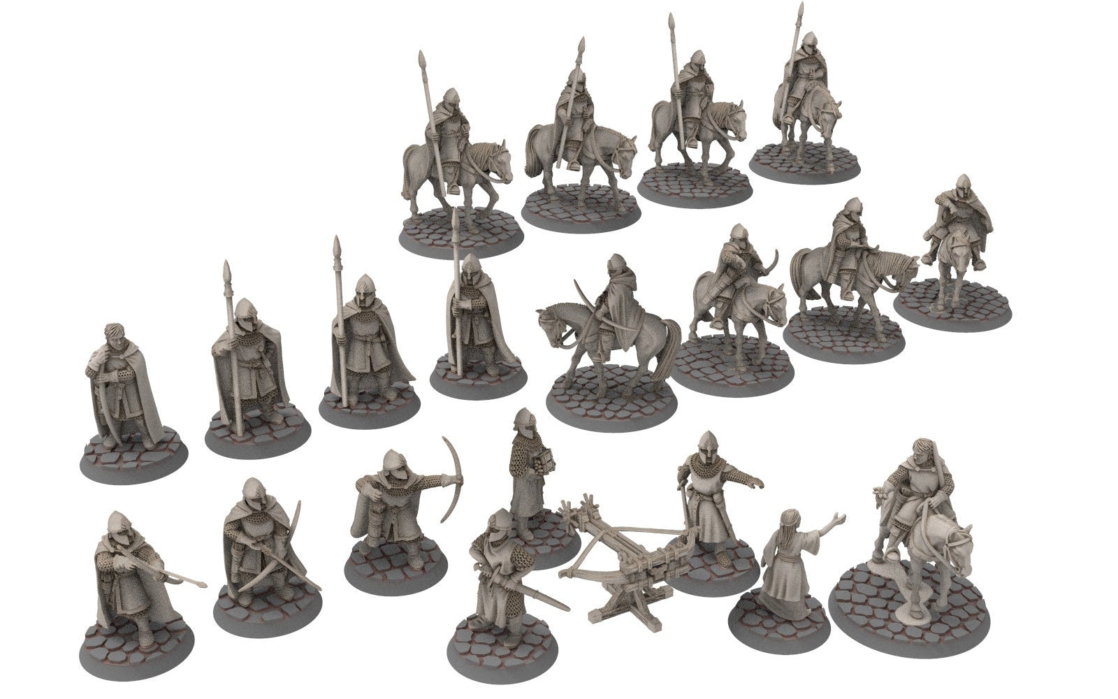 Gandor - Citadel guard Large Army bundle, Defender of the city wall
