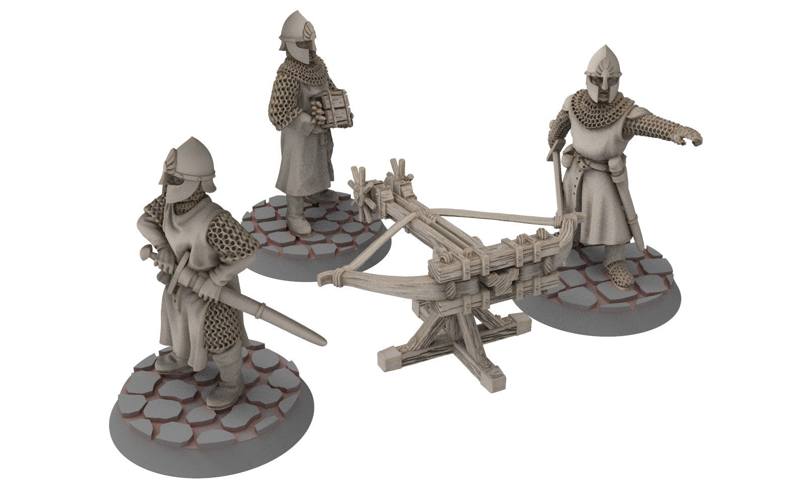Gandor - Citadel Guard Siege engine Trebuchet crew members, Defender of the city wall