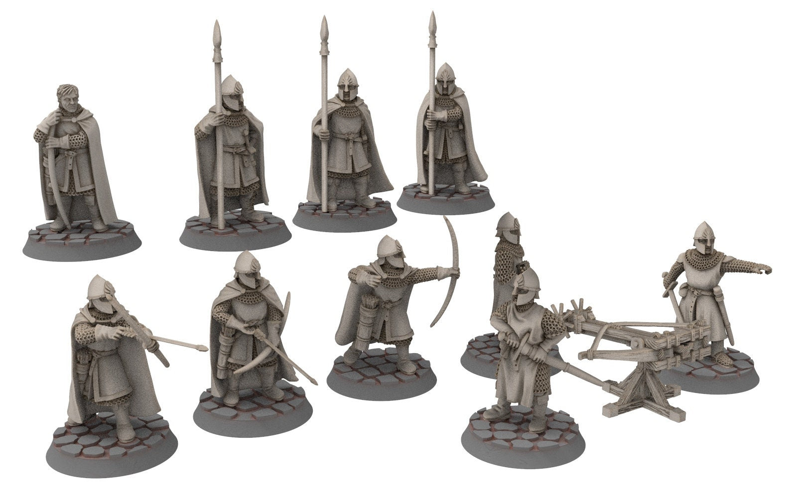 Gandor - Citadel Guard Siege engineer Captain Crew members, Defender of the city wall