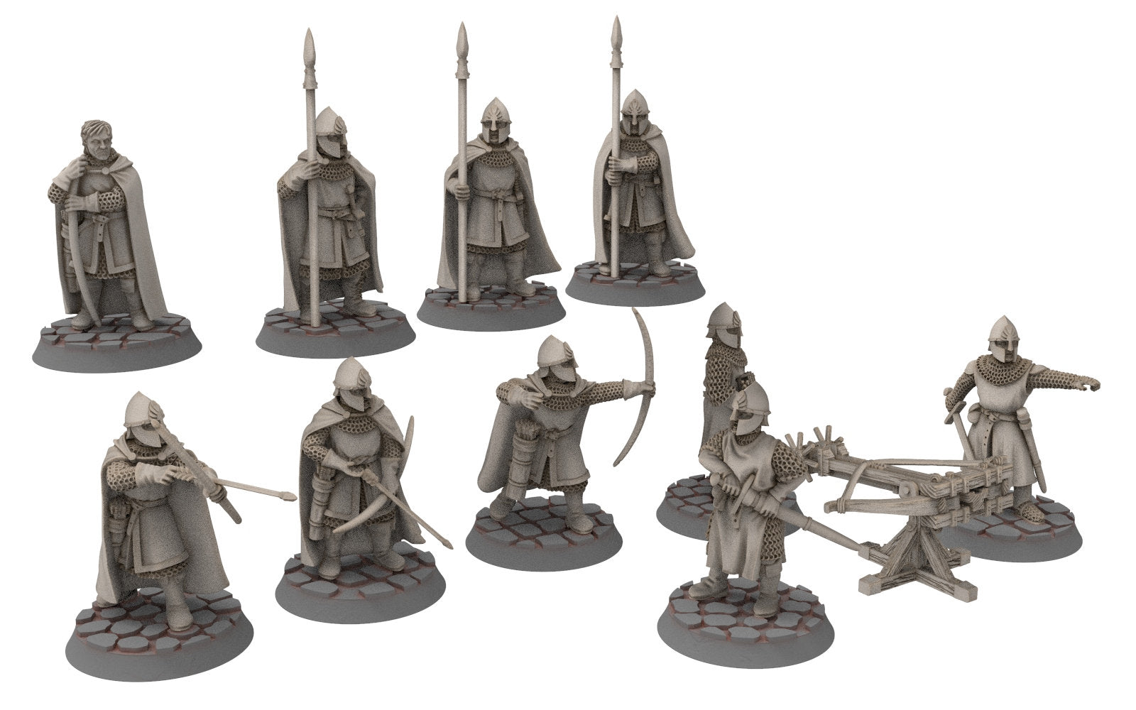 Gandor - Citadel guard Large Army bundle, Defender of the city wall