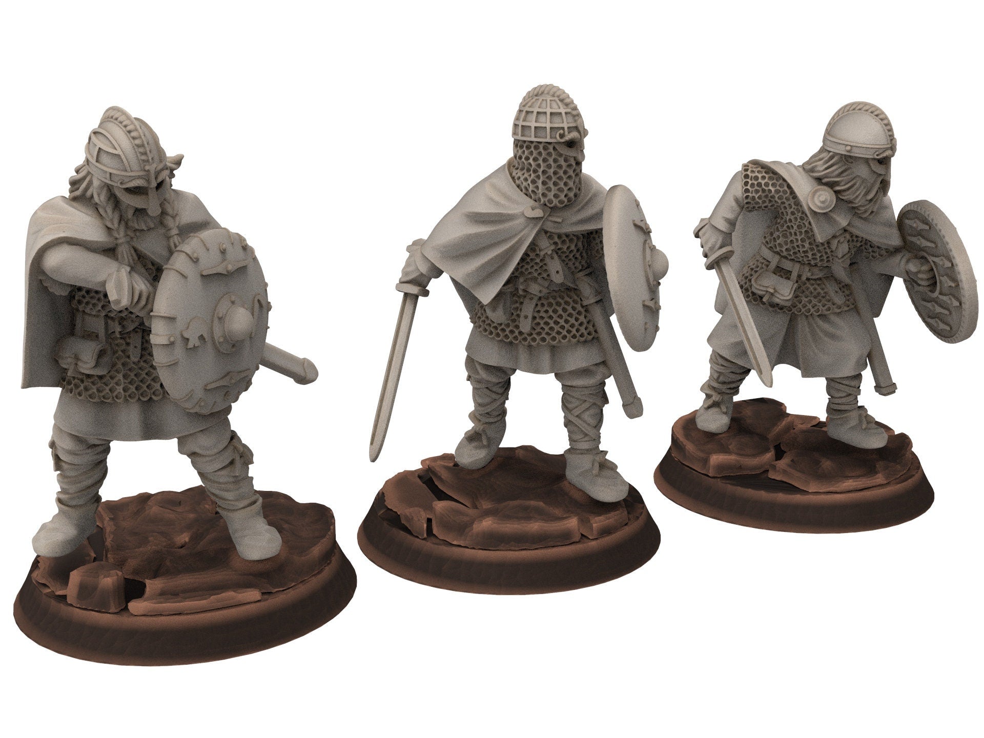 Wildmen - Wildmen heavy infantry swords, shields