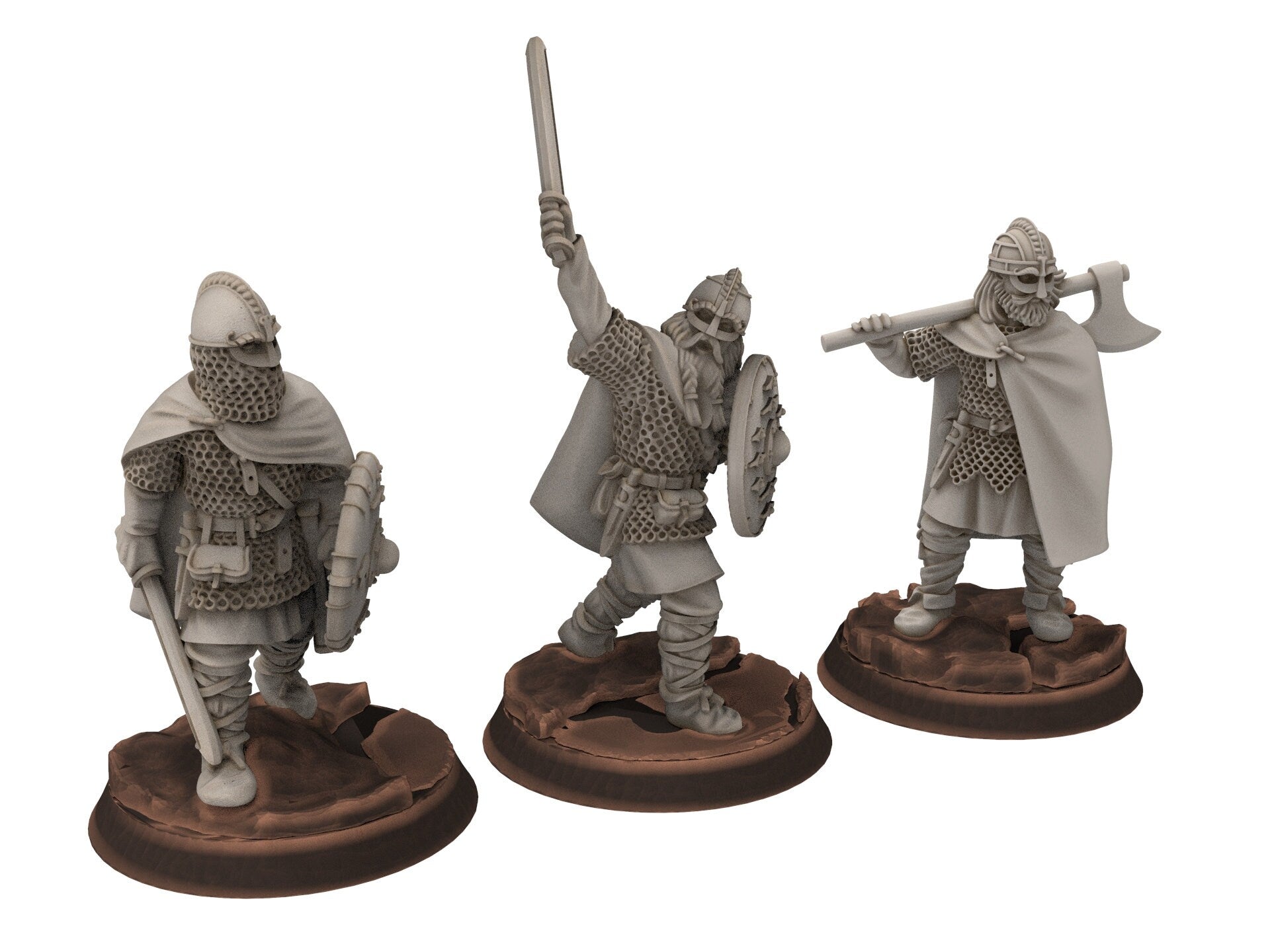 Wildmen - Wildmen heavy infantry spears, shields
