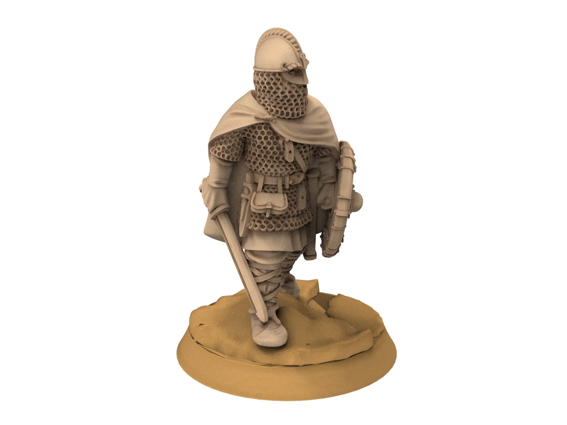 Vendel Era - Swordmen, Warriors Warband, Germanic Tribe, 7 century, miniatures 28mm, Infantry for wargame Historical... Medbury miniature