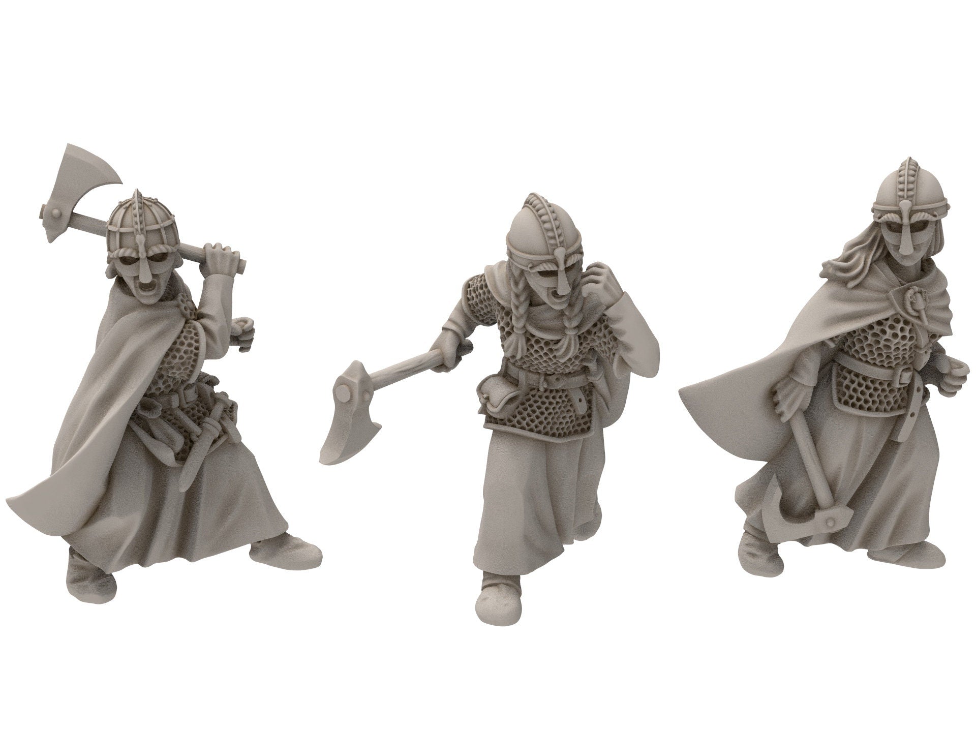 Rohan - Hengstland infantry Shield Maidans, marksman Knight of Rohan, the Horse-lords, rider of the mark, minis for wargame D&D, Lotr...