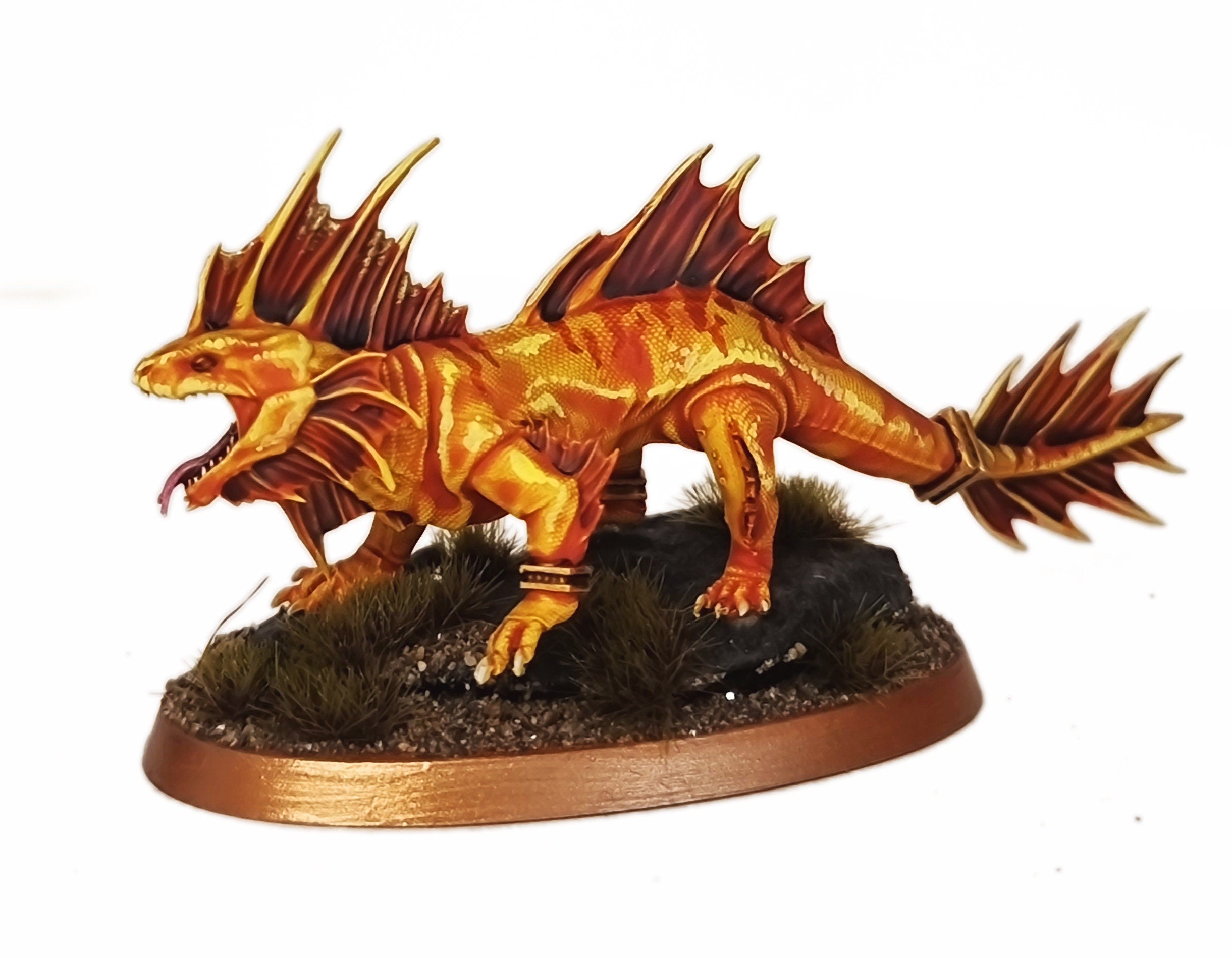 Lost temple - Salamander lizardmen from the East usable for Oldhammer, battle, king of wars, 9th age