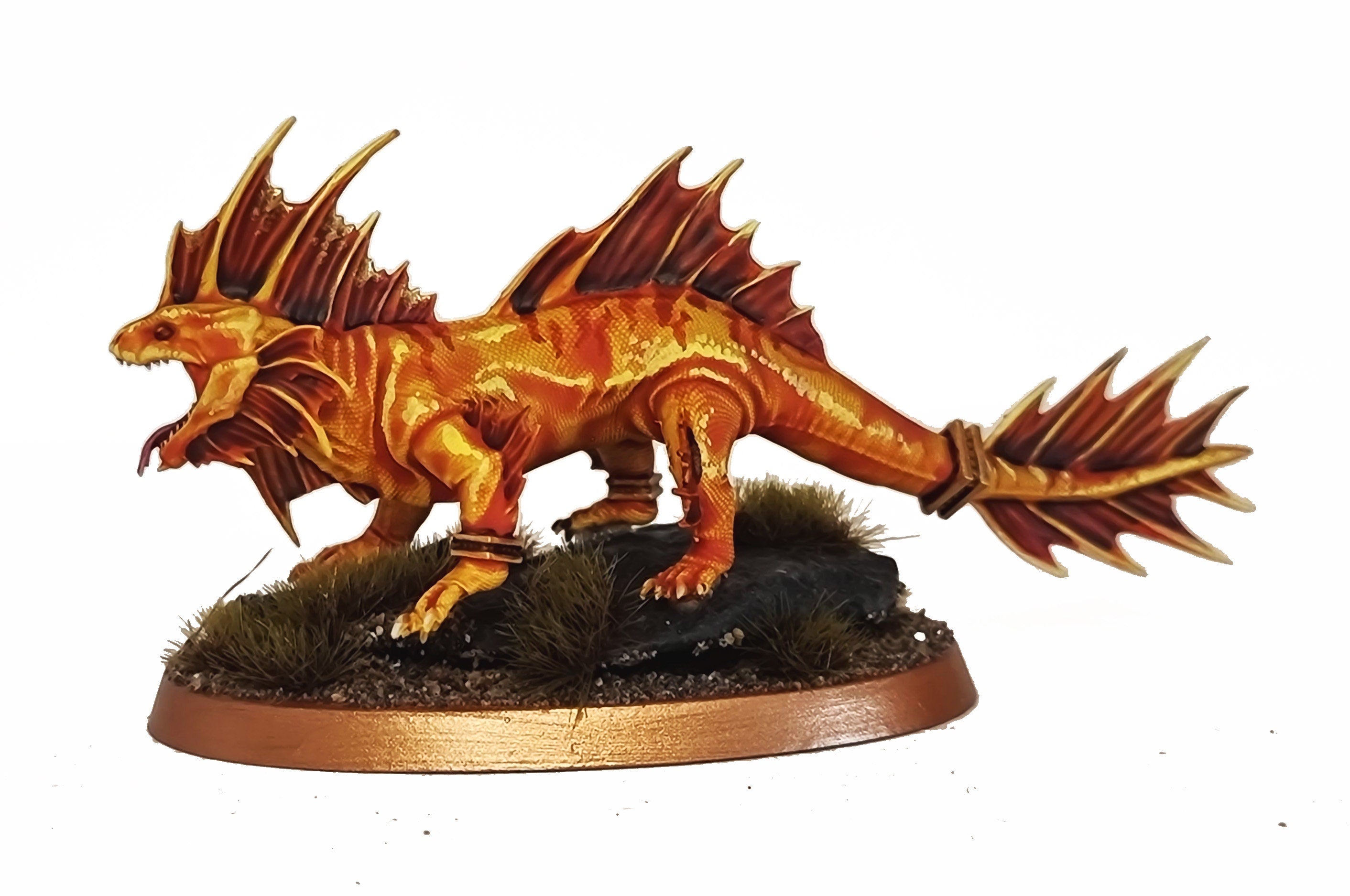 Lost temple - Salamander lizardmen from the East usable for Oldhammer, battle, king of wars, 9th age