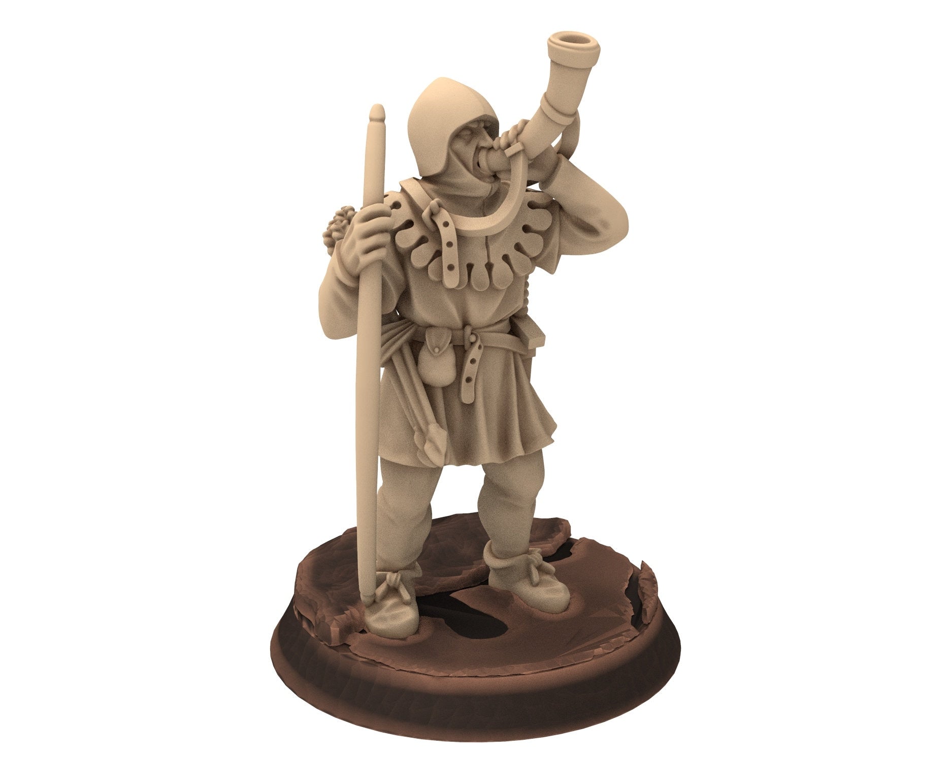 Medieval - Bowmen Captain, 11 to 15th century, Generic Medieval ranged archers longbow, 28mm Historical Wargame, Saga... Medbury miniatures
