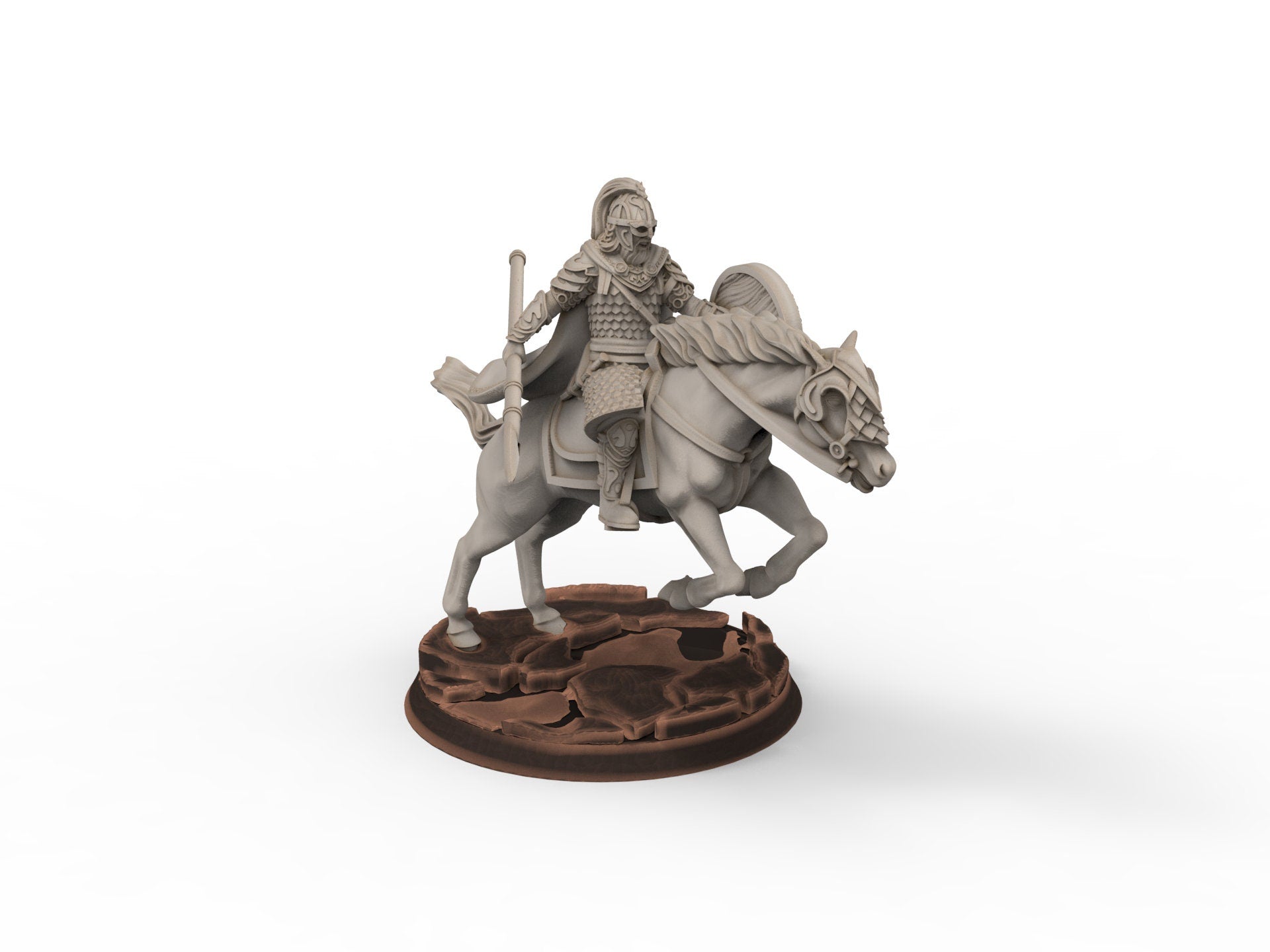 Rohan - King guards Huscarls Cavalry, Knight of Rohan, the Horse-lords, rider of the mark, minis for wargame D&D, Lotr...