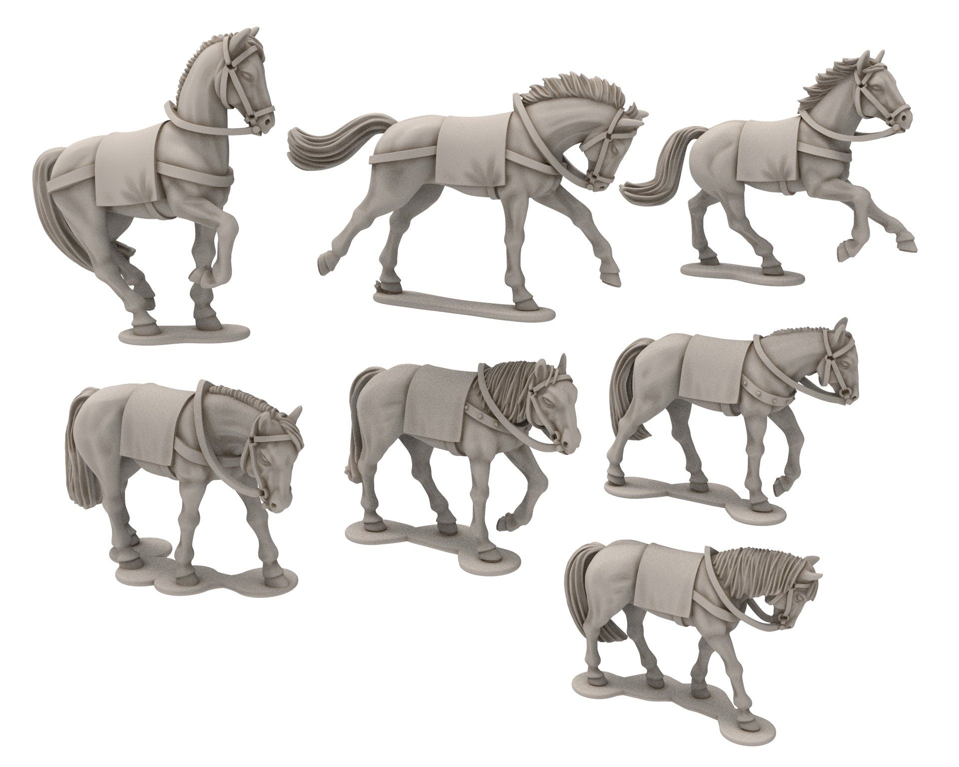 Wildmen - Wildmen Cavalry Army bundle, Dun warriors warband, Middle rings miniatures for wargame D&D, Lotr... Medbury miniatures